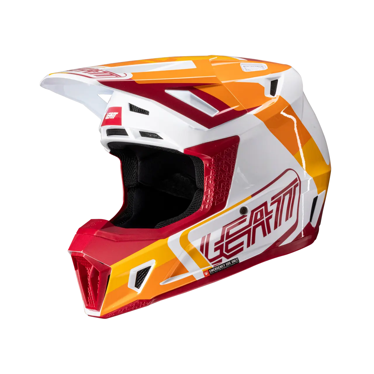 Leatt Moto 7.5 V25 MX 2025 Helmet Ruby