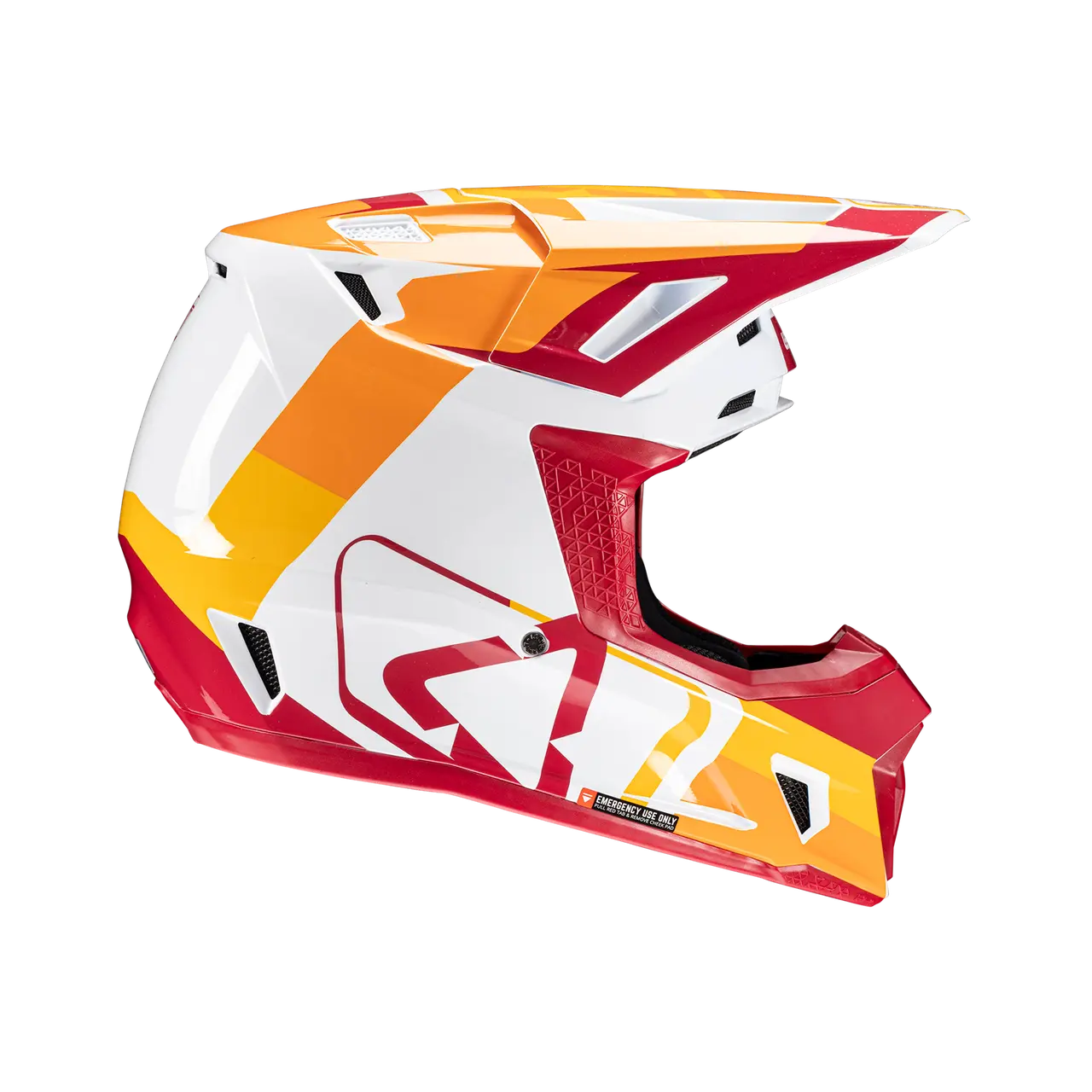 Leatt Moto 7.5 V25 MX 2025 Helmet Ruby
