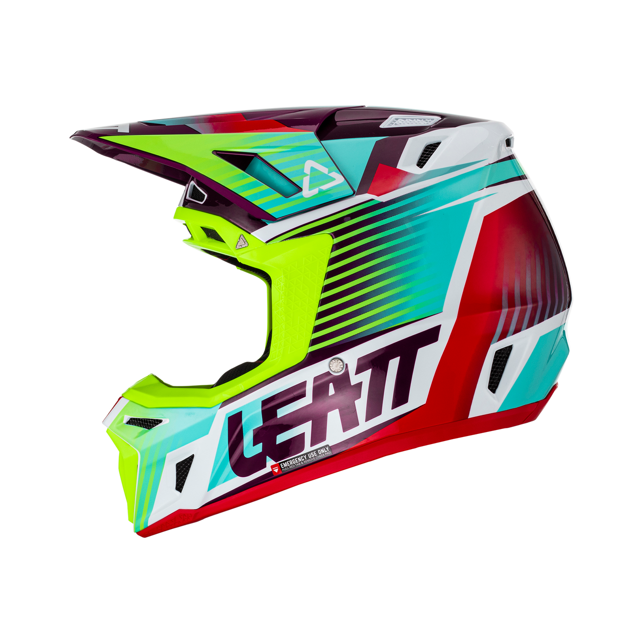 Leatt Moto 8.5 V23 Helmet Neon