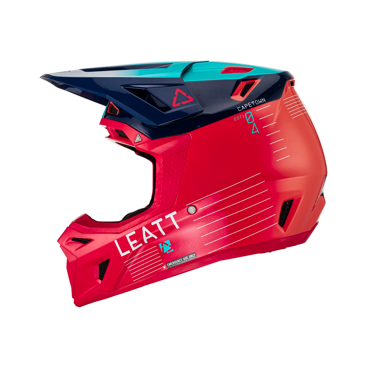 Leatt Moto 8.5 V23 Helmet Red