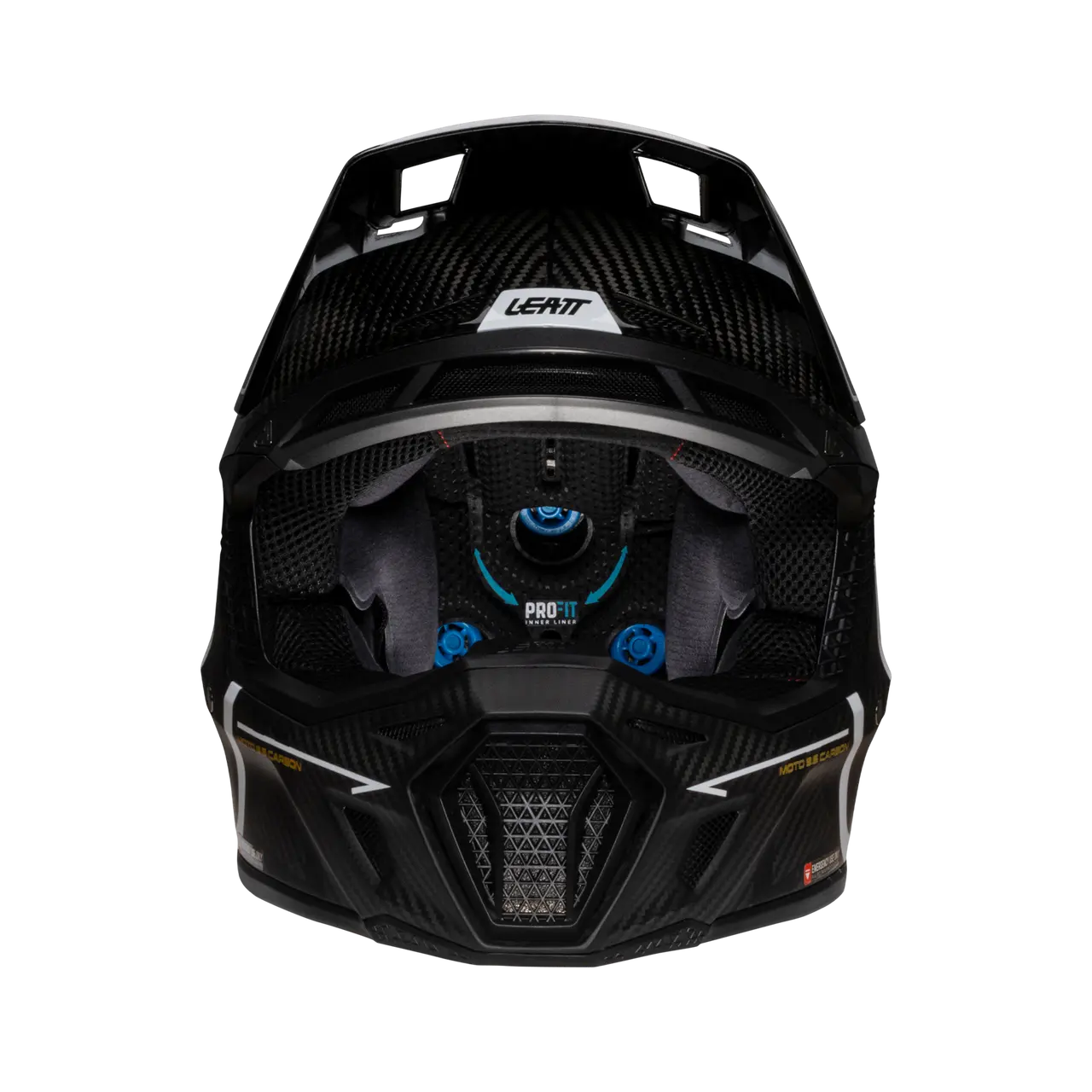 Leatt Moto 9.5 V25 MX 2025 Helmet Carbon/White