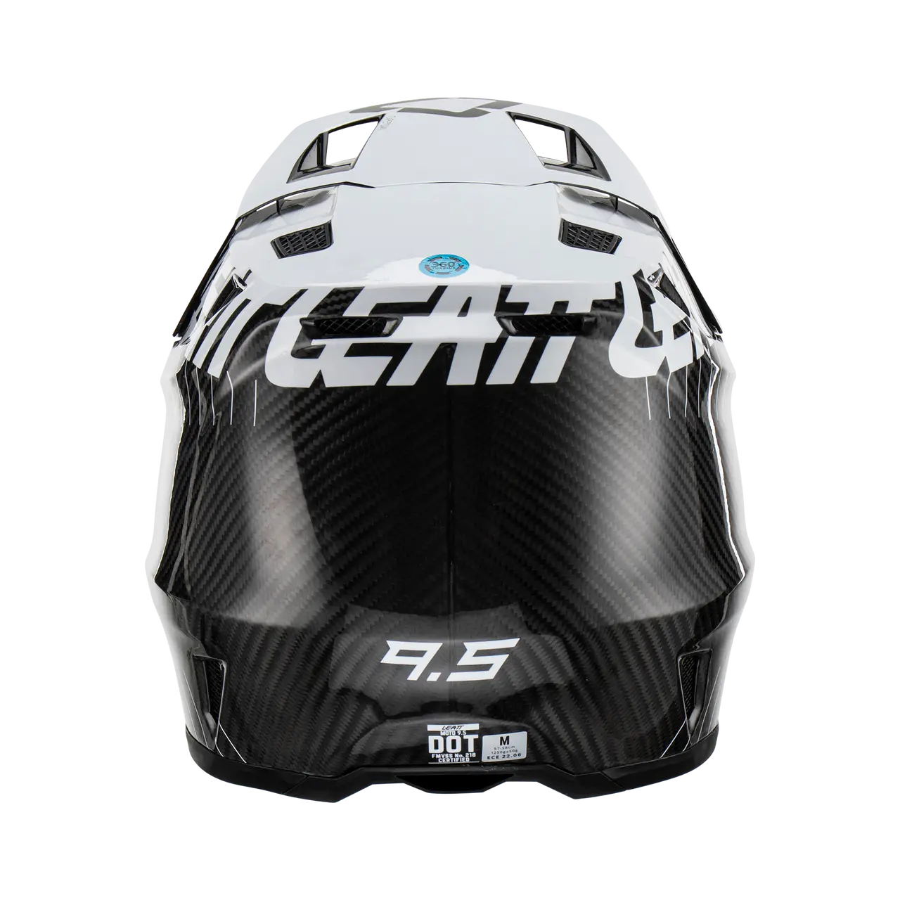 Leatt Moto 9.5 V23 Helmet Carbon White