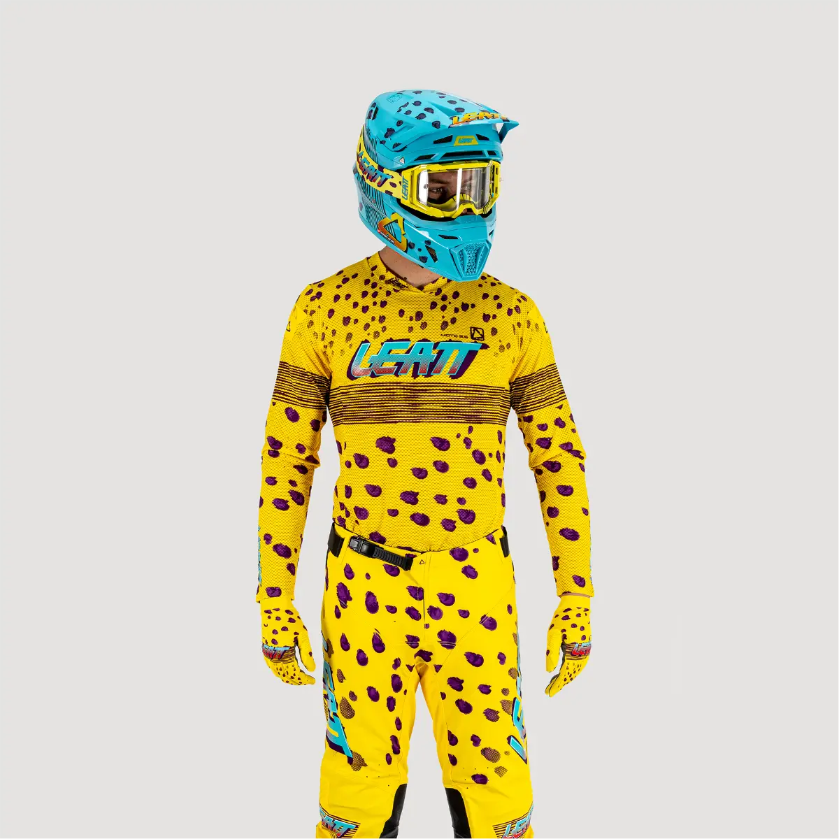 Leatt Moto 5.5 Ultraweld MX Jersey 2025 Cheetah