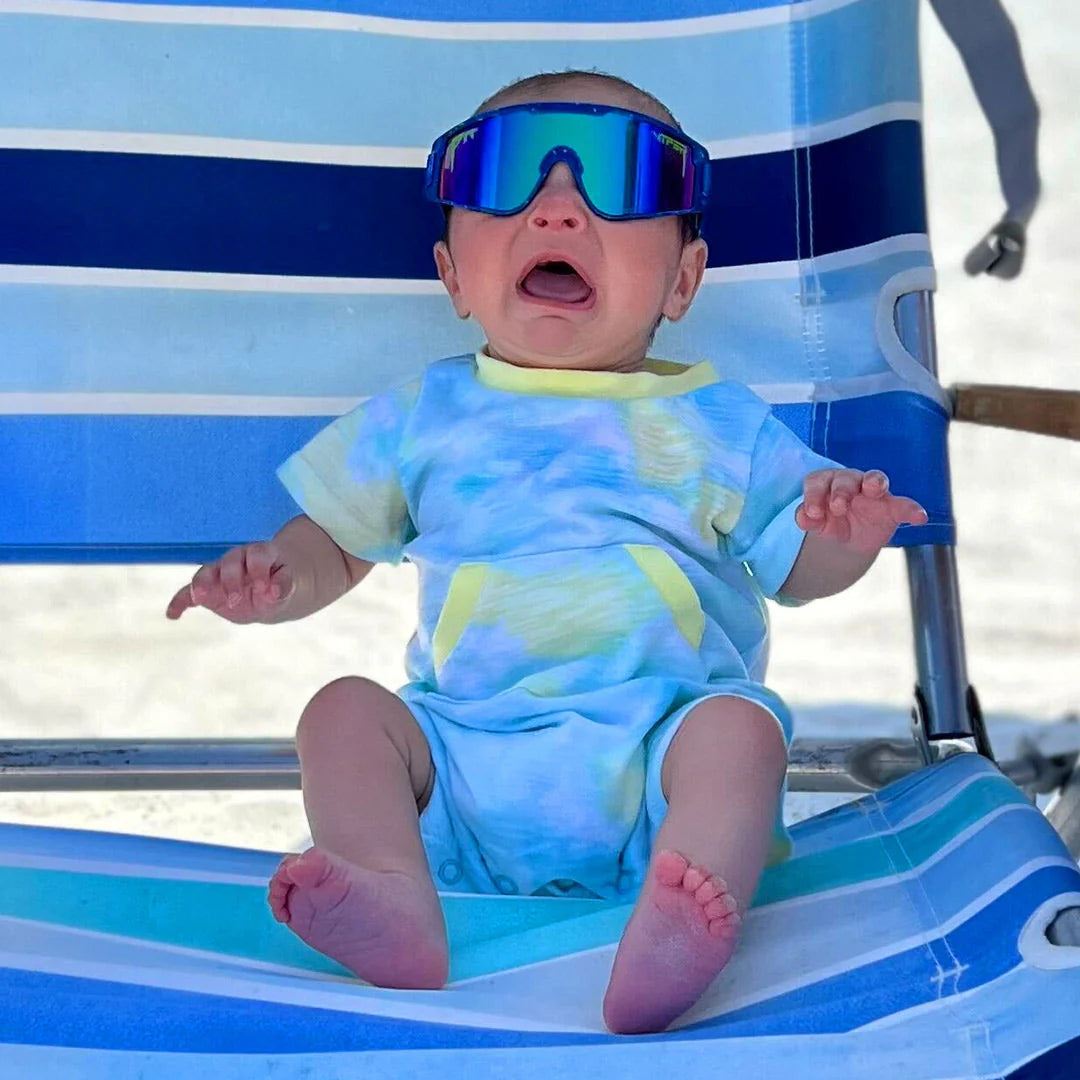 Pit Viper The Leonardo Baby Vipes Sunglasses - Blue Lens