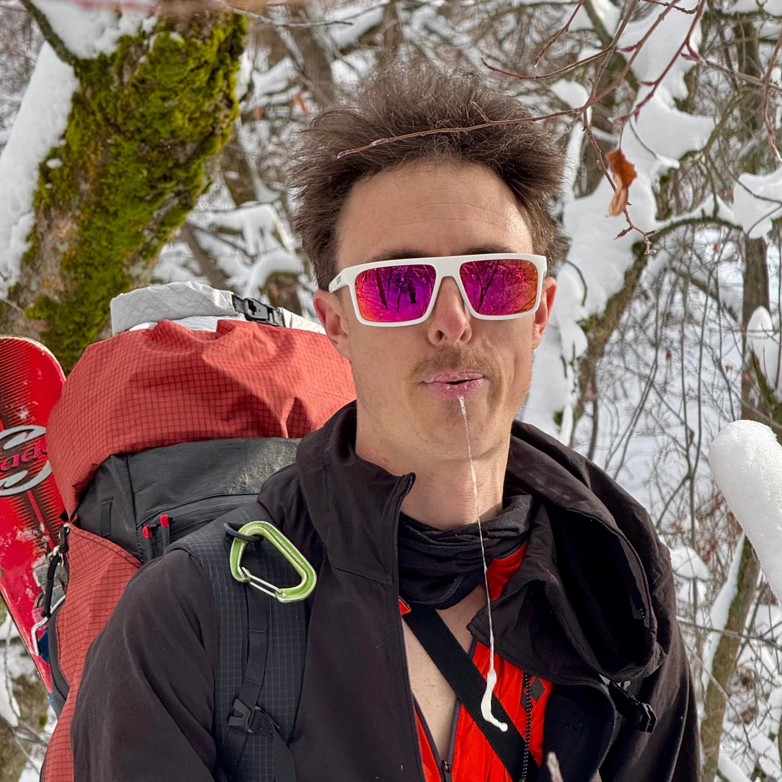 Pit Viper The Miami Nights Turboshaft Sunglasses - HDPV Polarized Red Lens