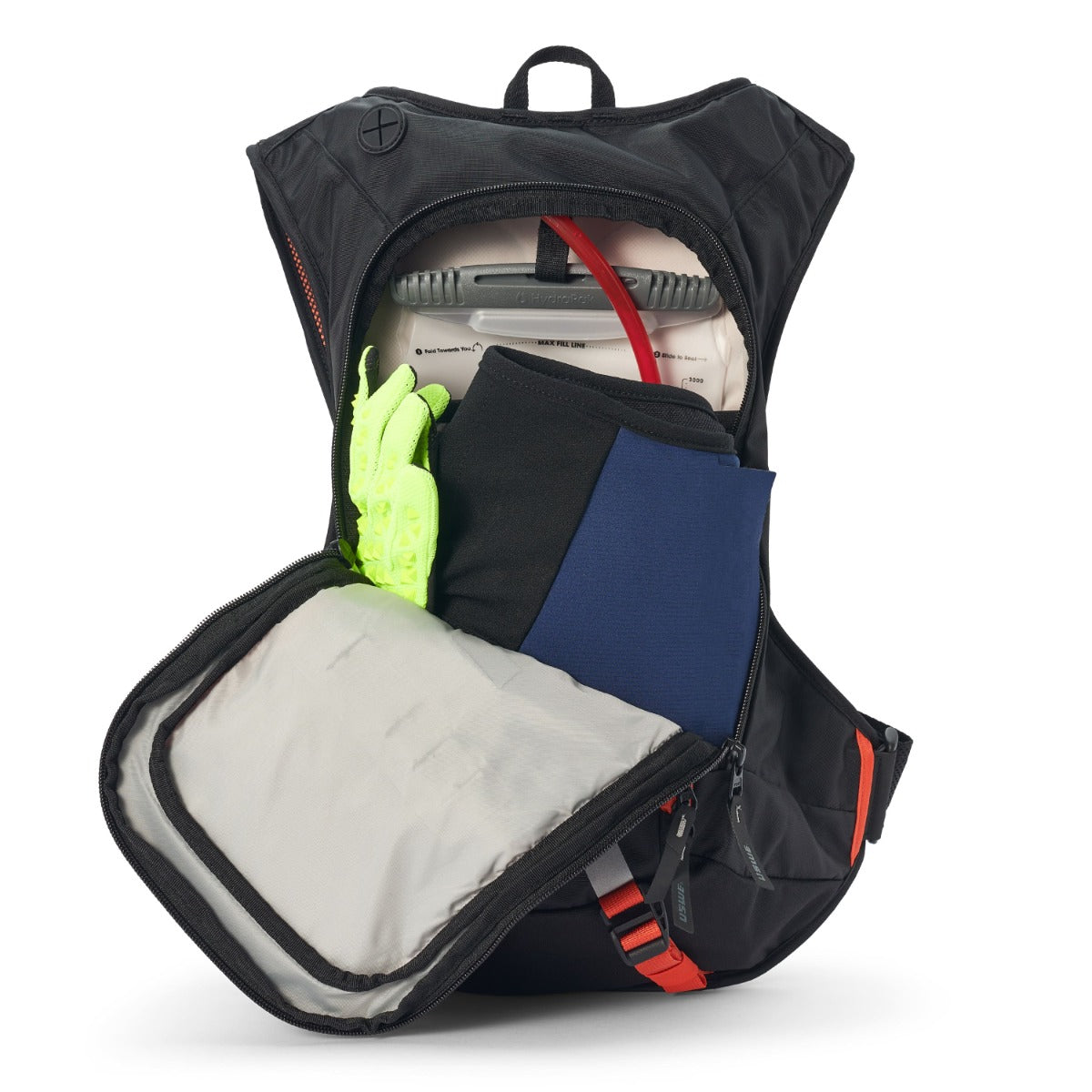 USWE Moto Hydro 12L Race Fit Hydration Pack - Factory Orange