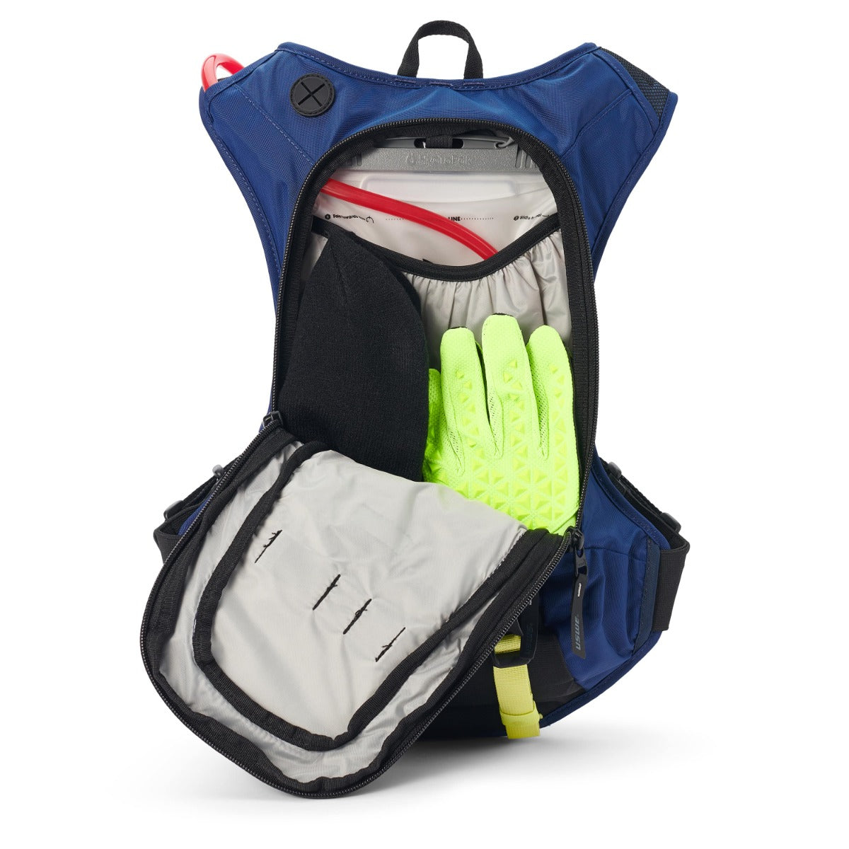USWE Moto Hydro 8L Race Fit Hydration Pack - Factory Blue