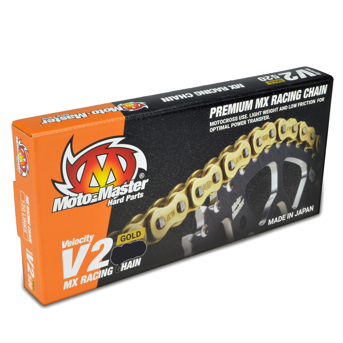 Moto-Master V2 415 Gold Chain 130L