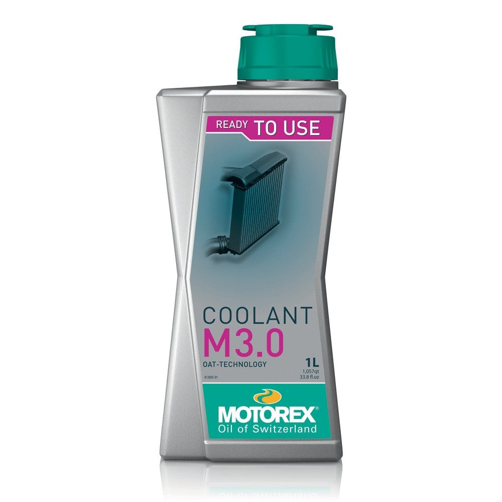 Motorex Red Coolant M3 (Pre-Mix Oat M3.0) 1 Litre