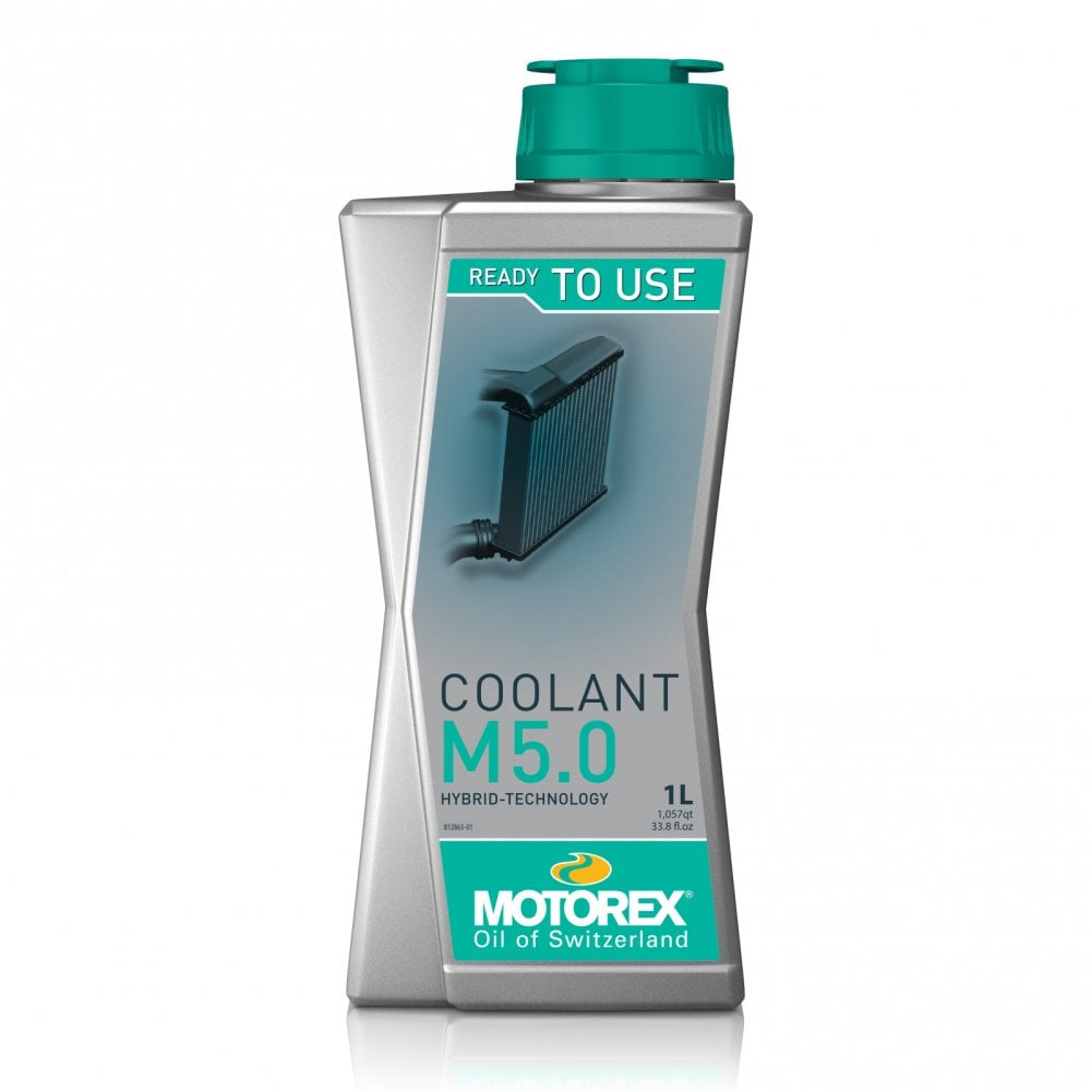 Motorex Green Coolant M5 (Pre-Mix Hybrid M5.0) 1 Litre