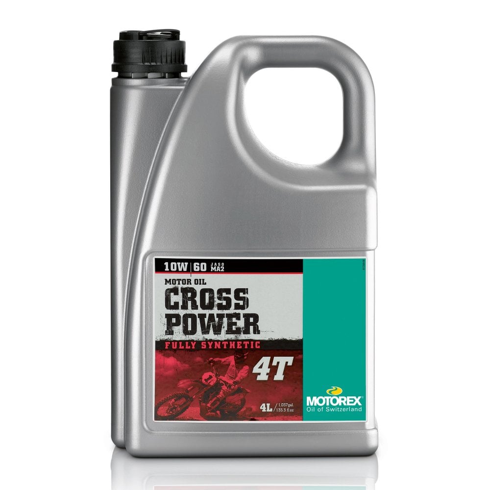 Motorex Crosspower 4T Fully Synthetic (SAE 10w60) 4 Litre