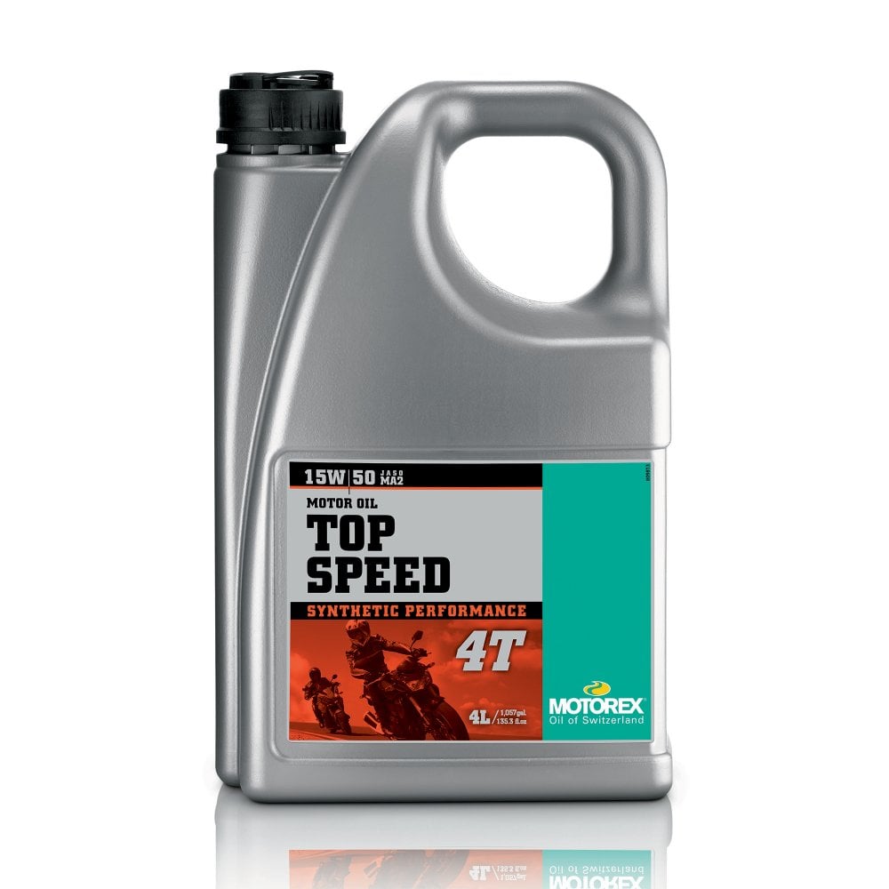 Motorex Top Speed 4T Synthetic (SAE 15w50) 4 Litre