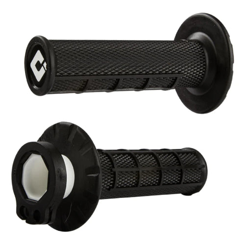 ODI Lock-On Grips Half Waffle Black
