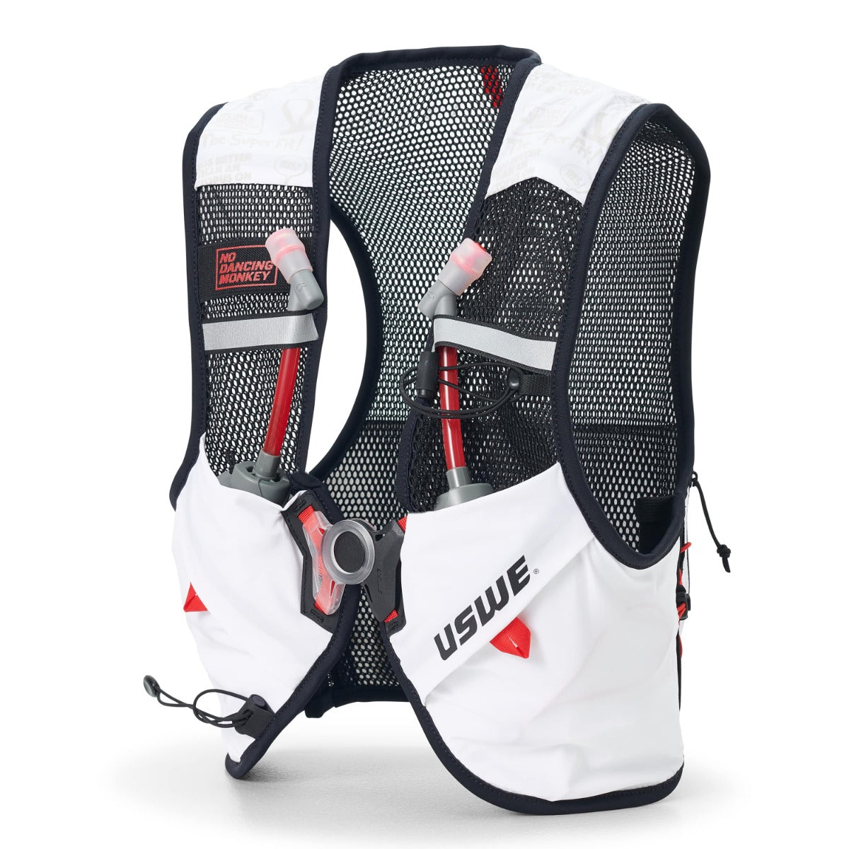 USWE Pace 2L Trail Running Vest - White/Black