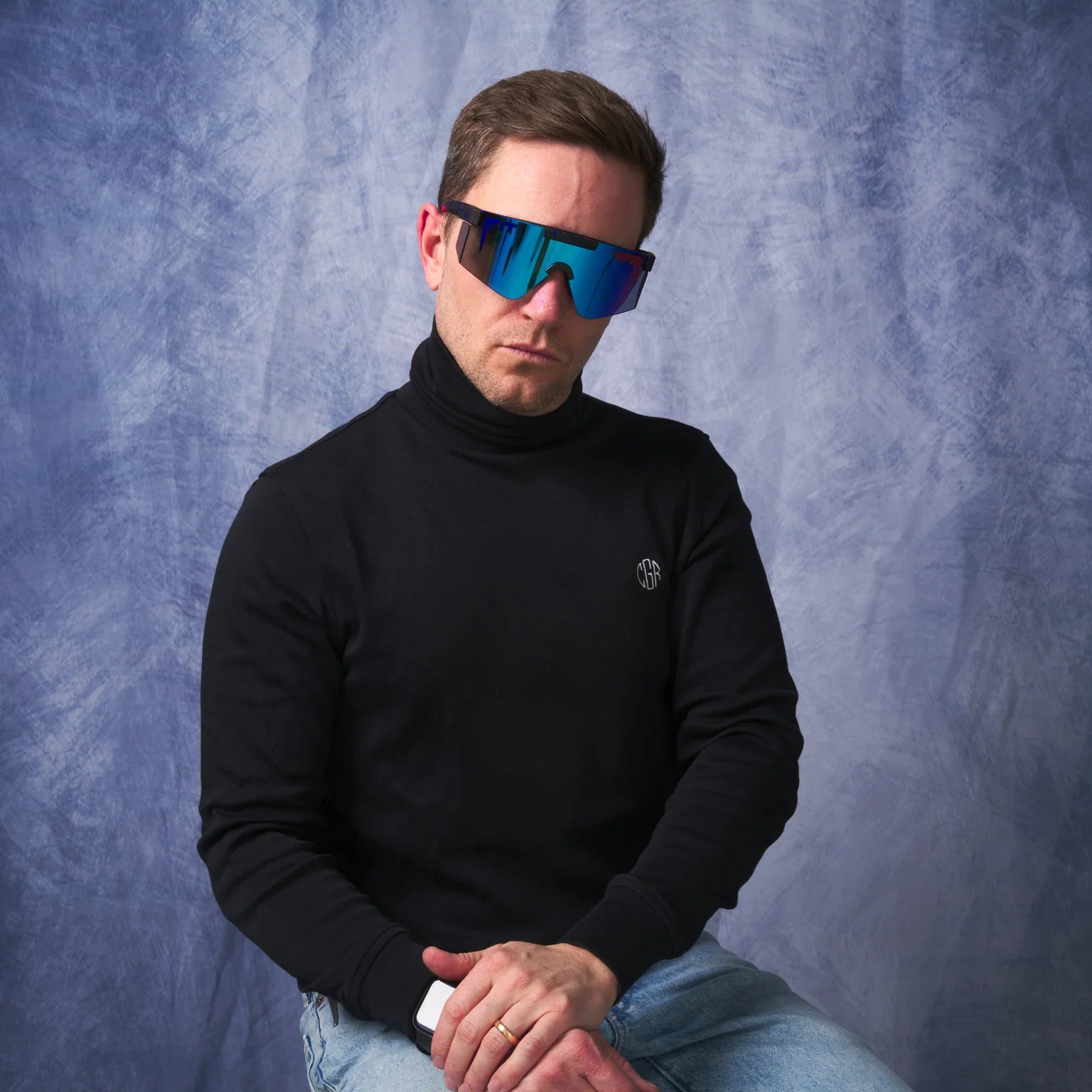 Pit Viper The Peacekeeper Original 2.0 Sunglasses - Z87+ Blue Lens