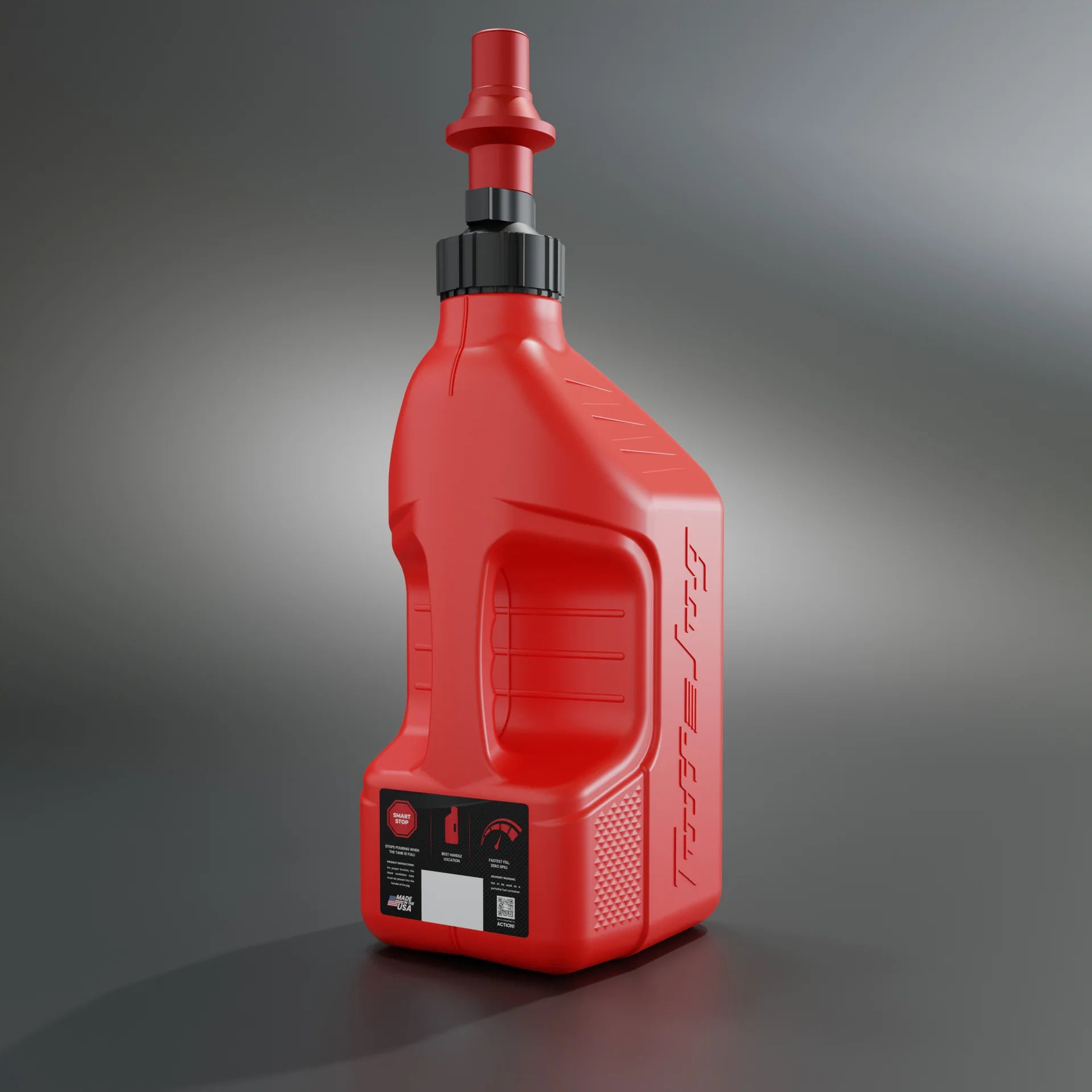 Tuff Jug 10 Litre With Ripper Cap Red