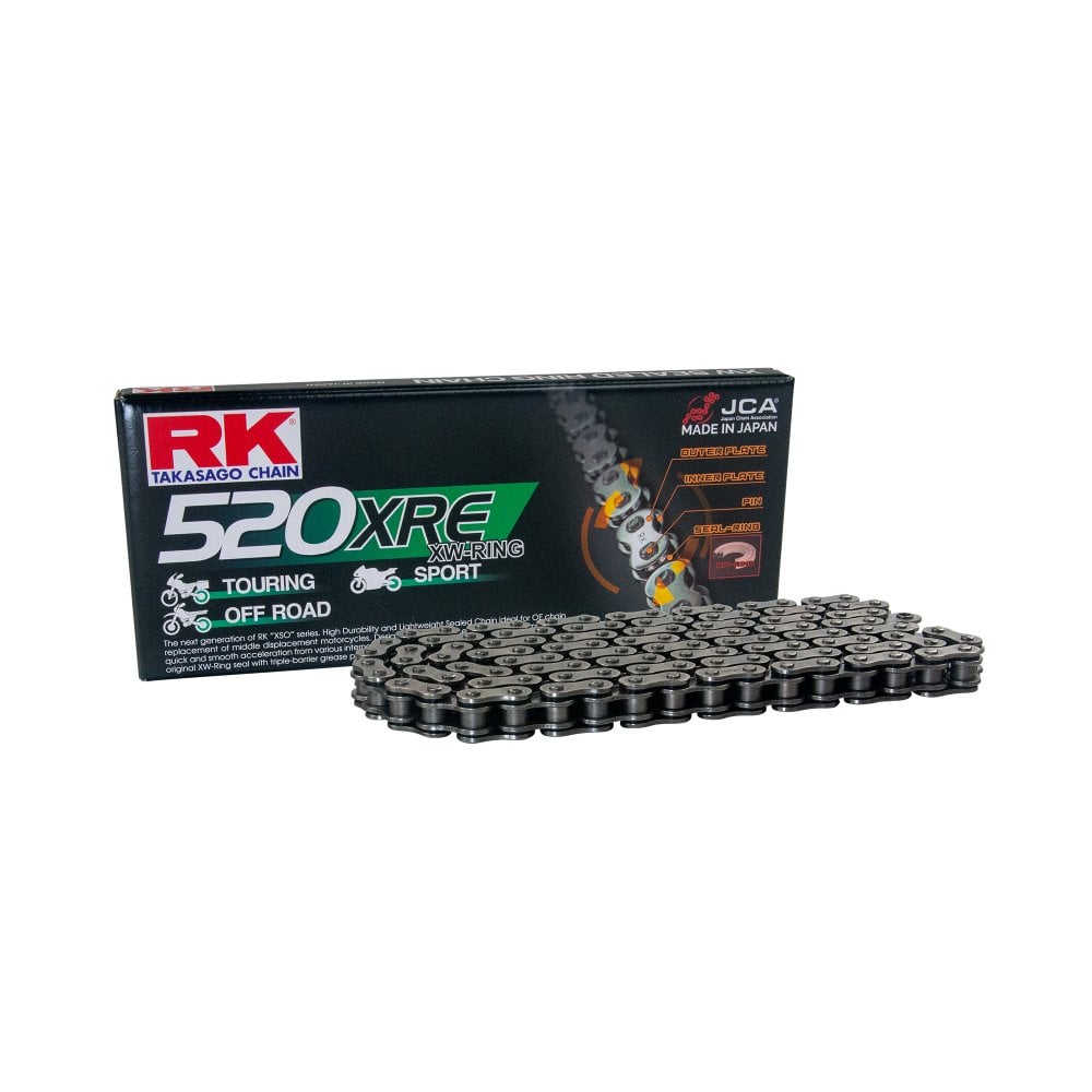 RK 520 XRE XW-Ring With Clip Link Chain 118 Links