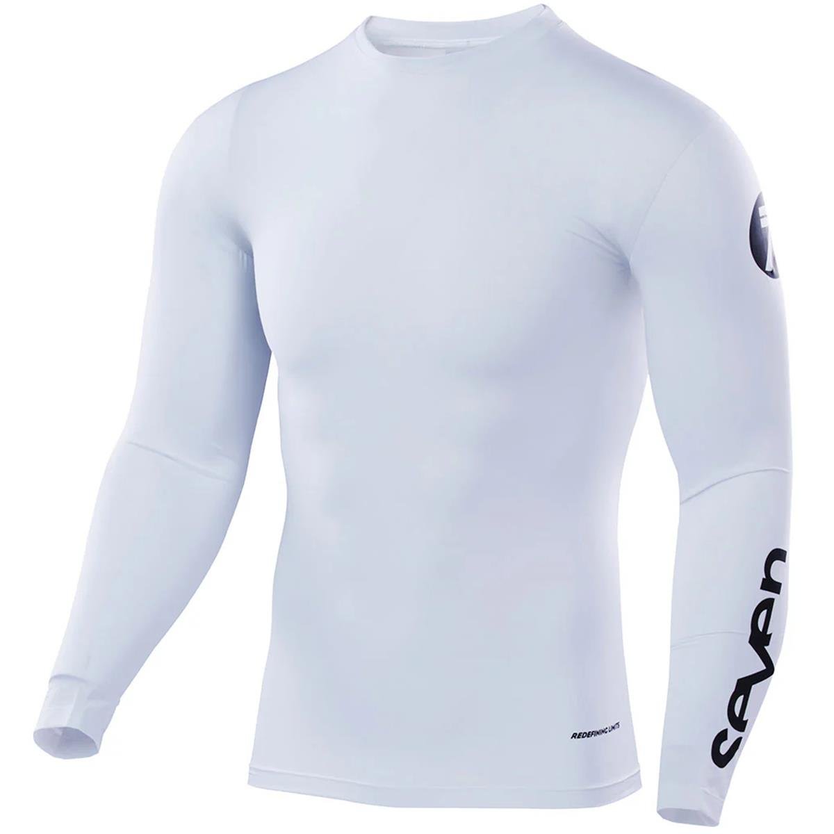 Seven MX Zero YOUTH Compression Jersey White