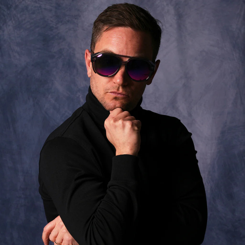 Pit Viper The Smoke Show Exciters Sunglasses - Polarized Z87+ Purple Lens