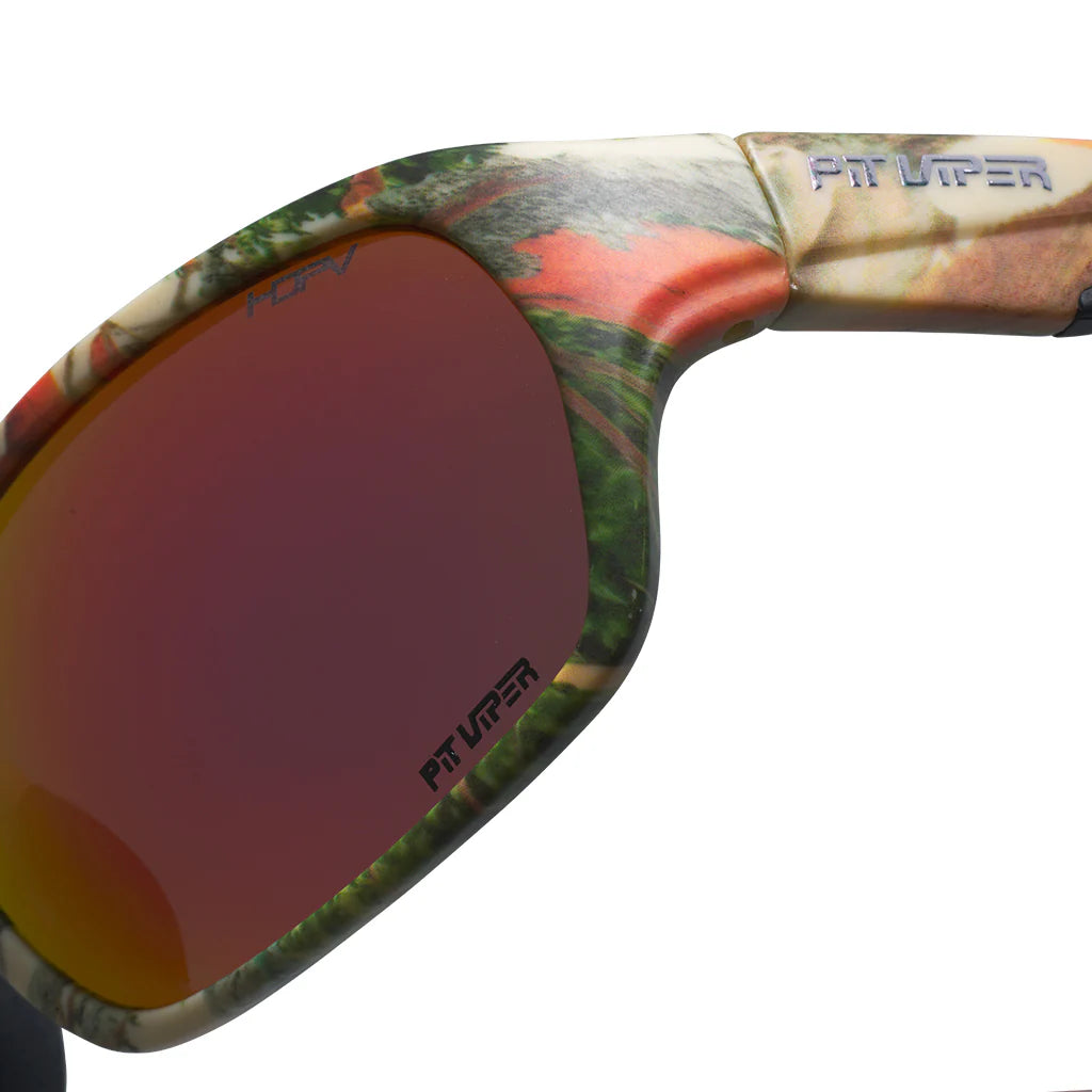 Pit Viper The Actual Bush Somox Sunglasses - HDPV Polarized Red Lens