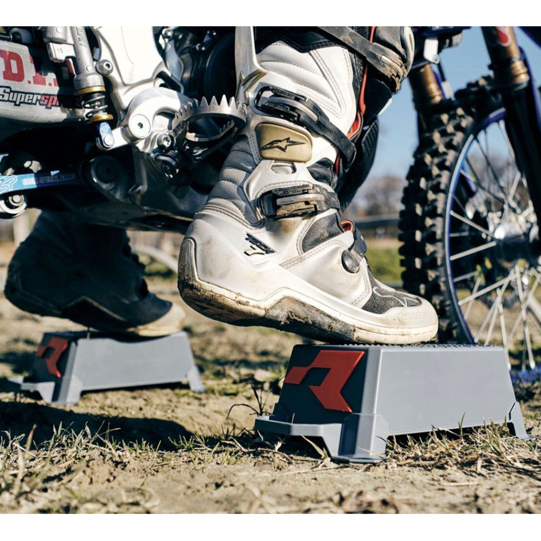 Rtech Starting Blocks Grey 2pcs