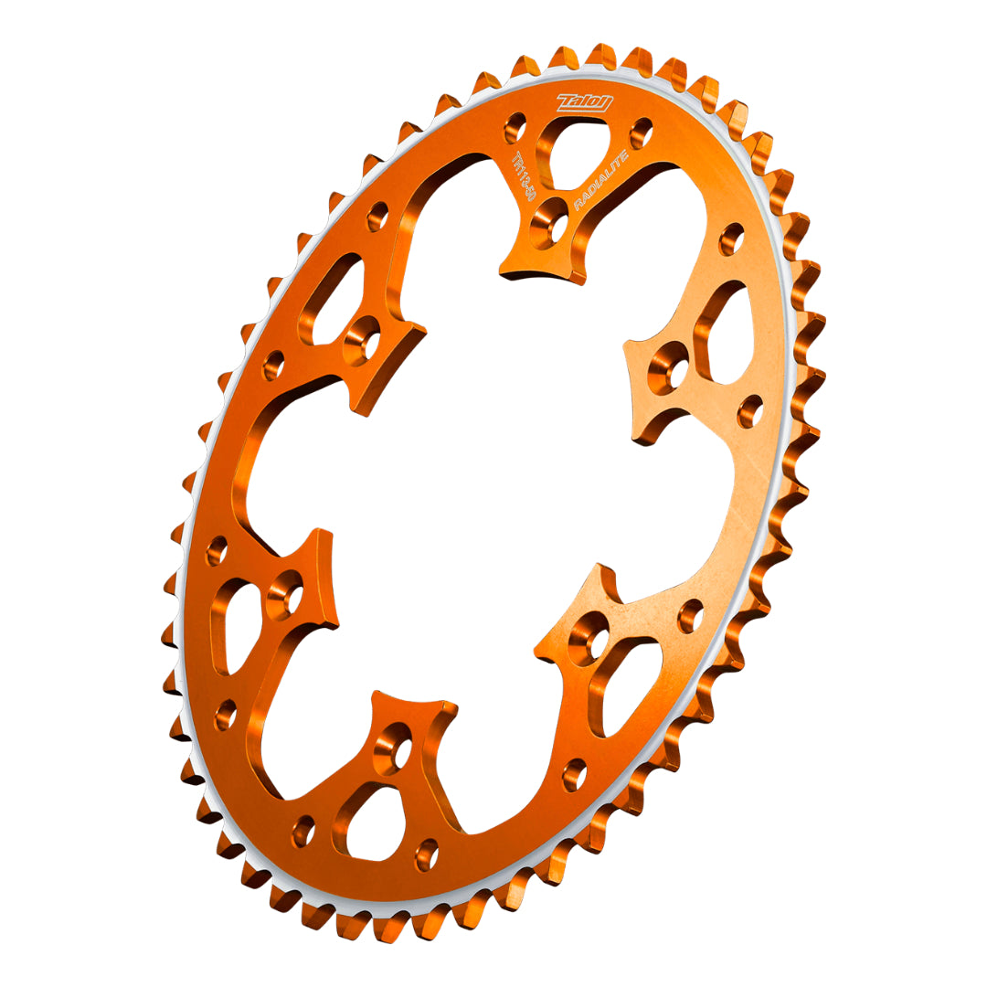 Talon Rear Sprocket KTM/HUSKY/GAS SX50 14-23, TC50 17-23, MC50 21-23 Orange