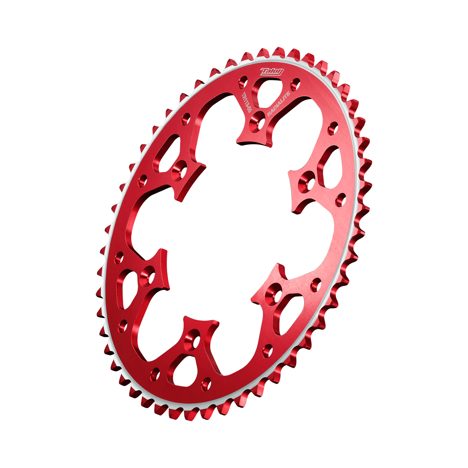 Talon Radialite Rear Sprocket Honda CR125-500 CRF250-450 83-23 Red