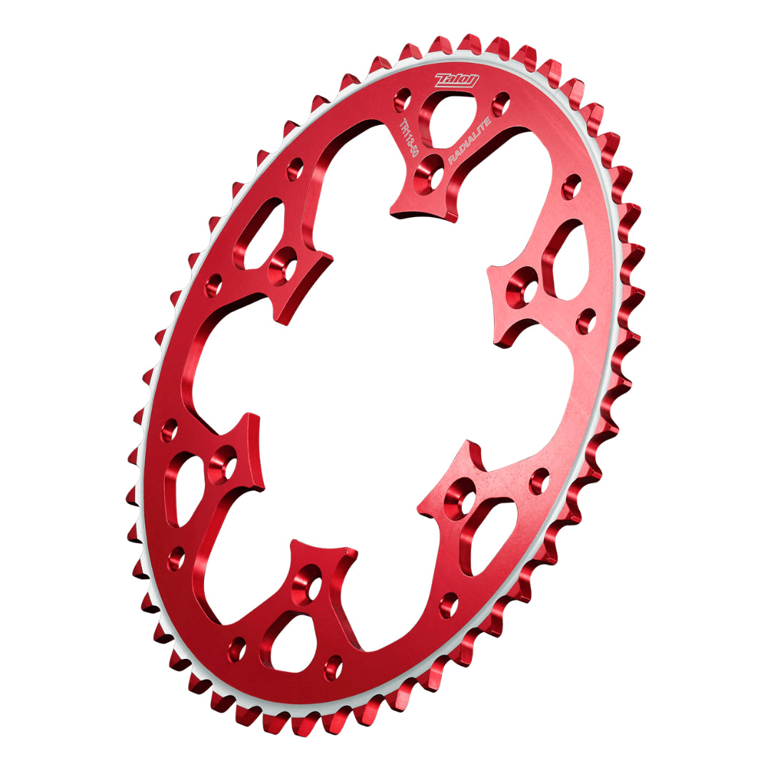 Talon Radialite Rear Sprocket Kawasaki KX125-250 KXF250-450 82-23 Red
