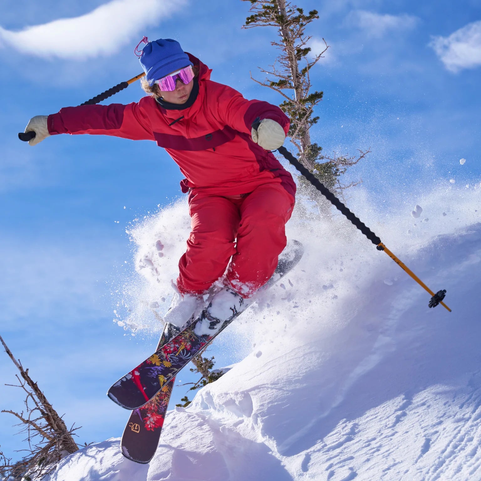 Pit Viper The Miami Nights Original 2.0 Sunglasses - Z87+ Pink Lens