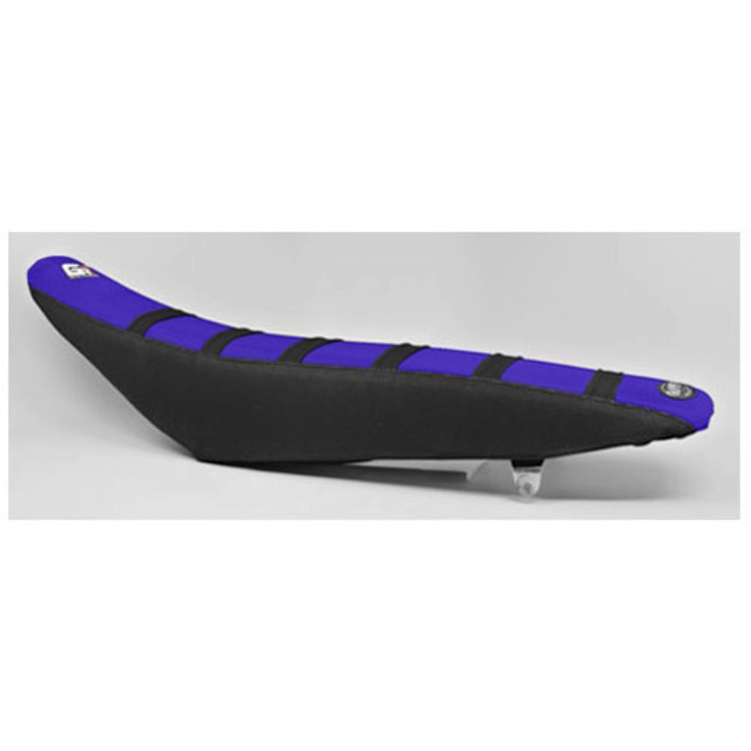 Guts Ribbed Velcro Cover Black/Blue Top Yamaha YZ125 02-21 YZ250 02-21