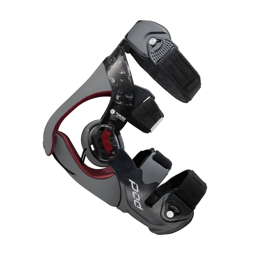 POD K8 3.0 Knee Brace Pair Carbon Black/Grey