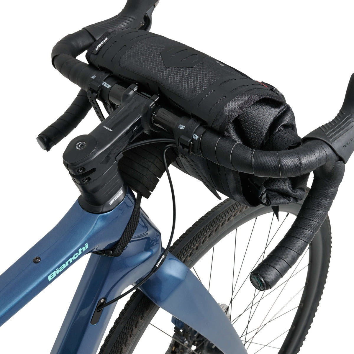 USWE Handlebar Roll-Top Bag + Holster 9L - Black