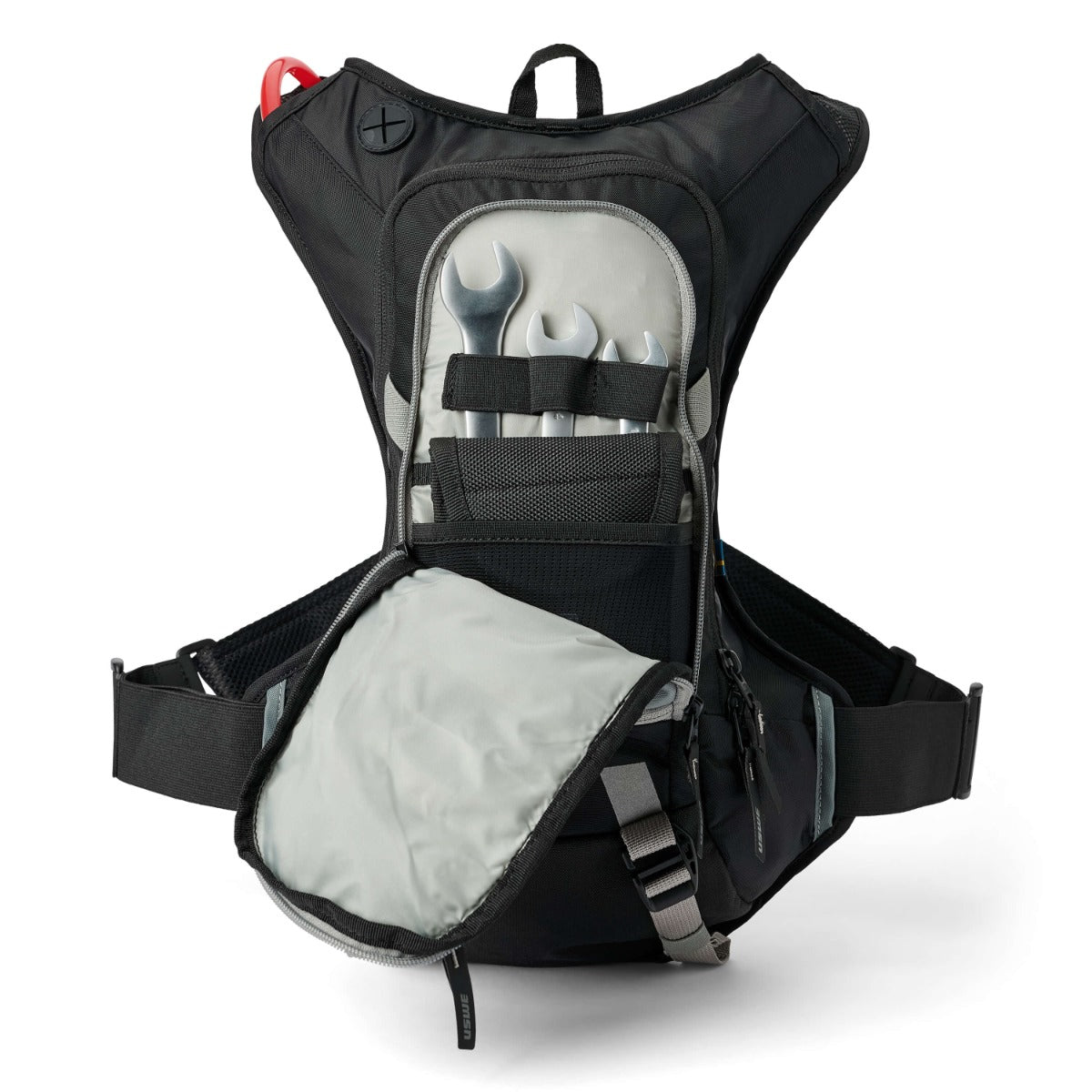 USWE Moto Hydro 8L Adventure Fit Hydration Pack - Black