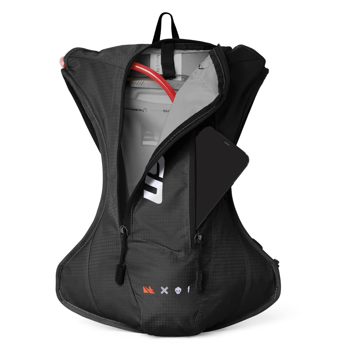 USWE Outlander Moto 4L Hydration Pack - Black