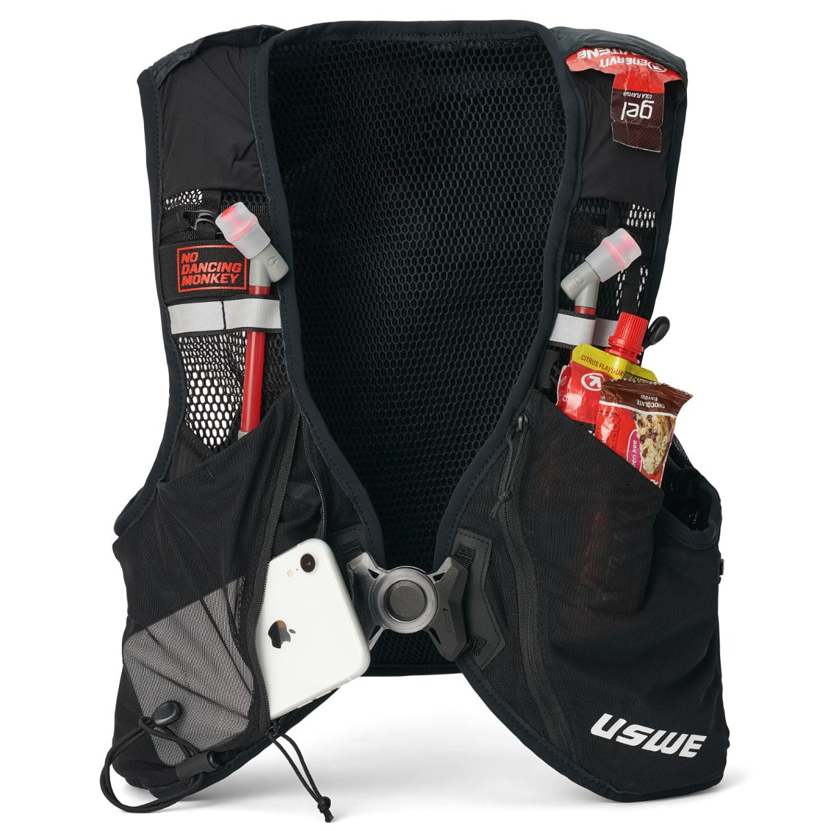 USWE Pace 14L Trail Running Vest - Carbon Black