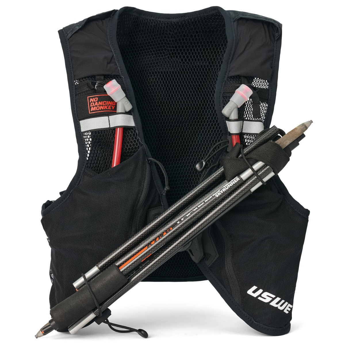 USWE Pace 14L Trail Running Vest - Carbon Black