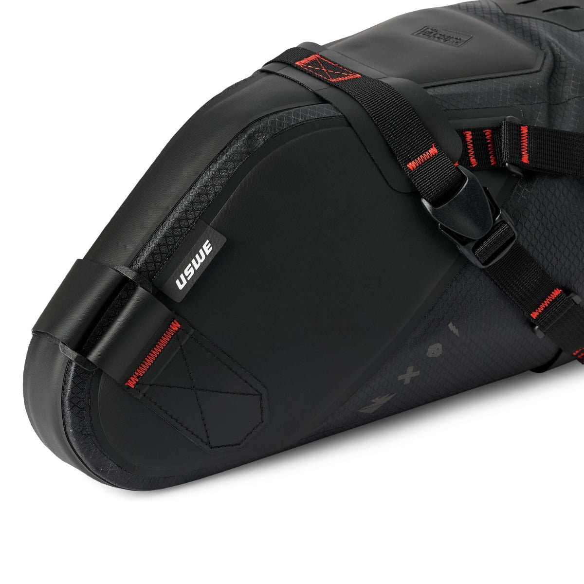 USWE Roll-Top Saddle Bag 9L - Black