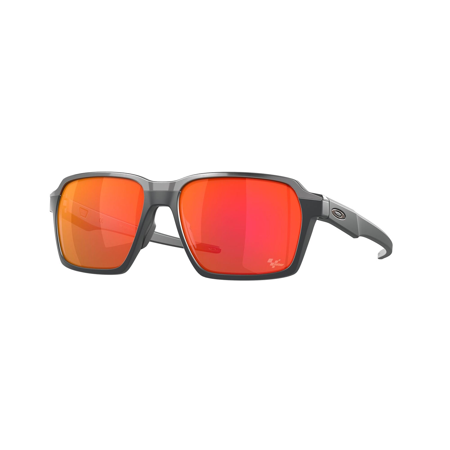 Oakley Parlay Sunglasses Adult (Moto GP Carbon) Prizm Ruby Lens