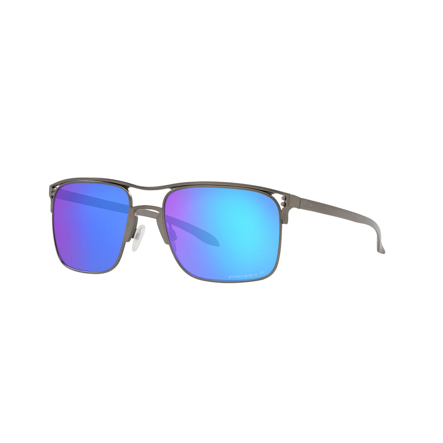 Oakley Holbrook Ti Sunglasses Adult (MttGunmtl) Prizm Sapph Polarized Lens