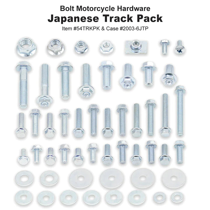 Bolt Track Pack Fastener Kit Japanese Style