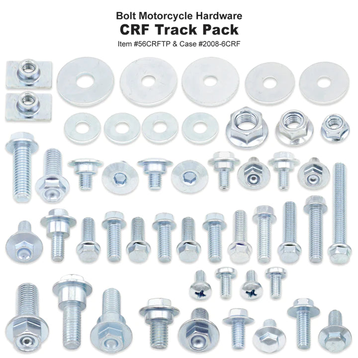 Bolt Track Pack Fastener Kit HONDA CRF Style