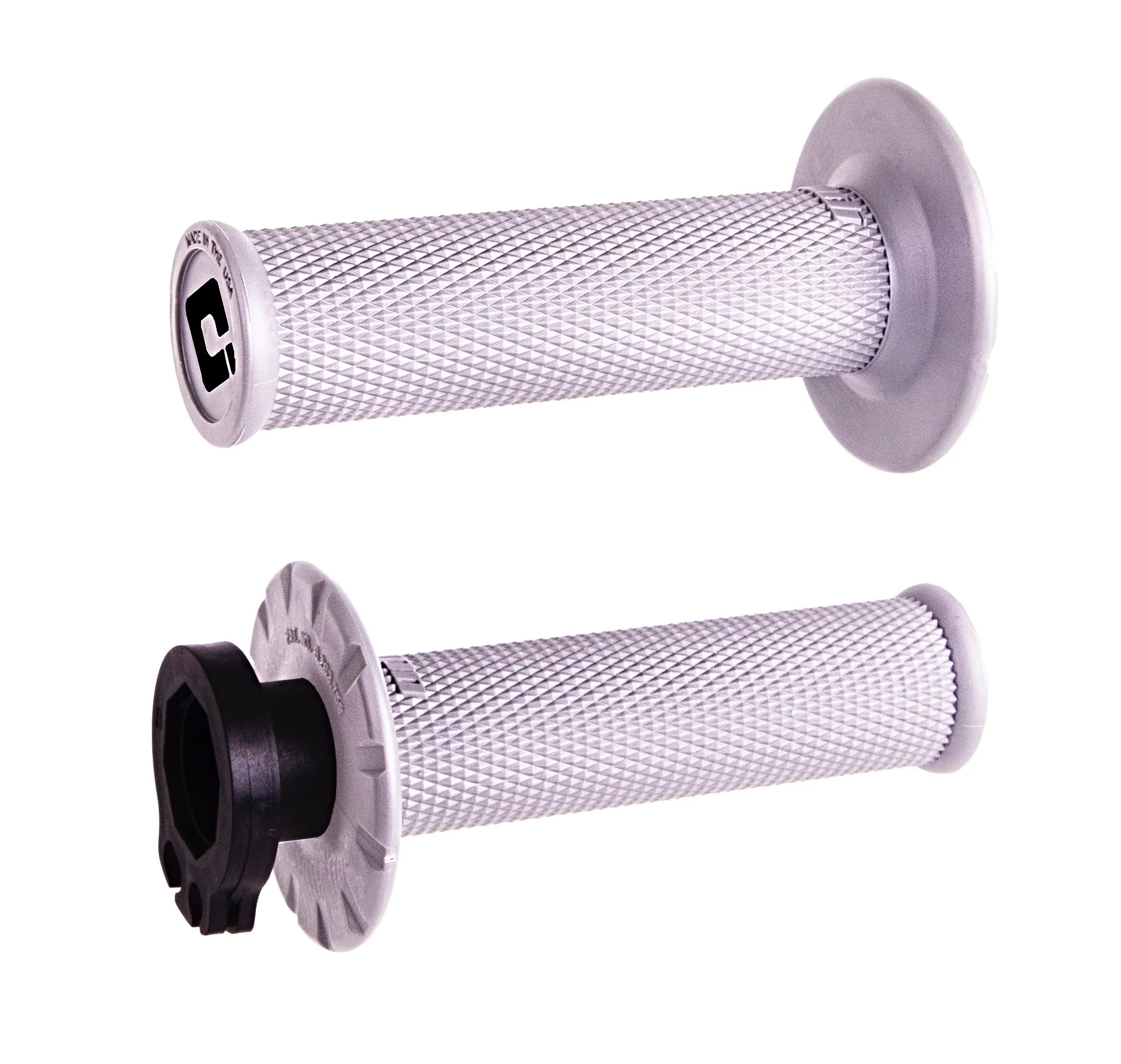 ODI Lock-On Grips No Waffle White