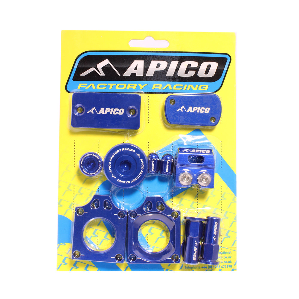 Apico Factory Bling Pack Pack SUZUKI RM-Z250 07-23, RM-Z450 05-23 Blue