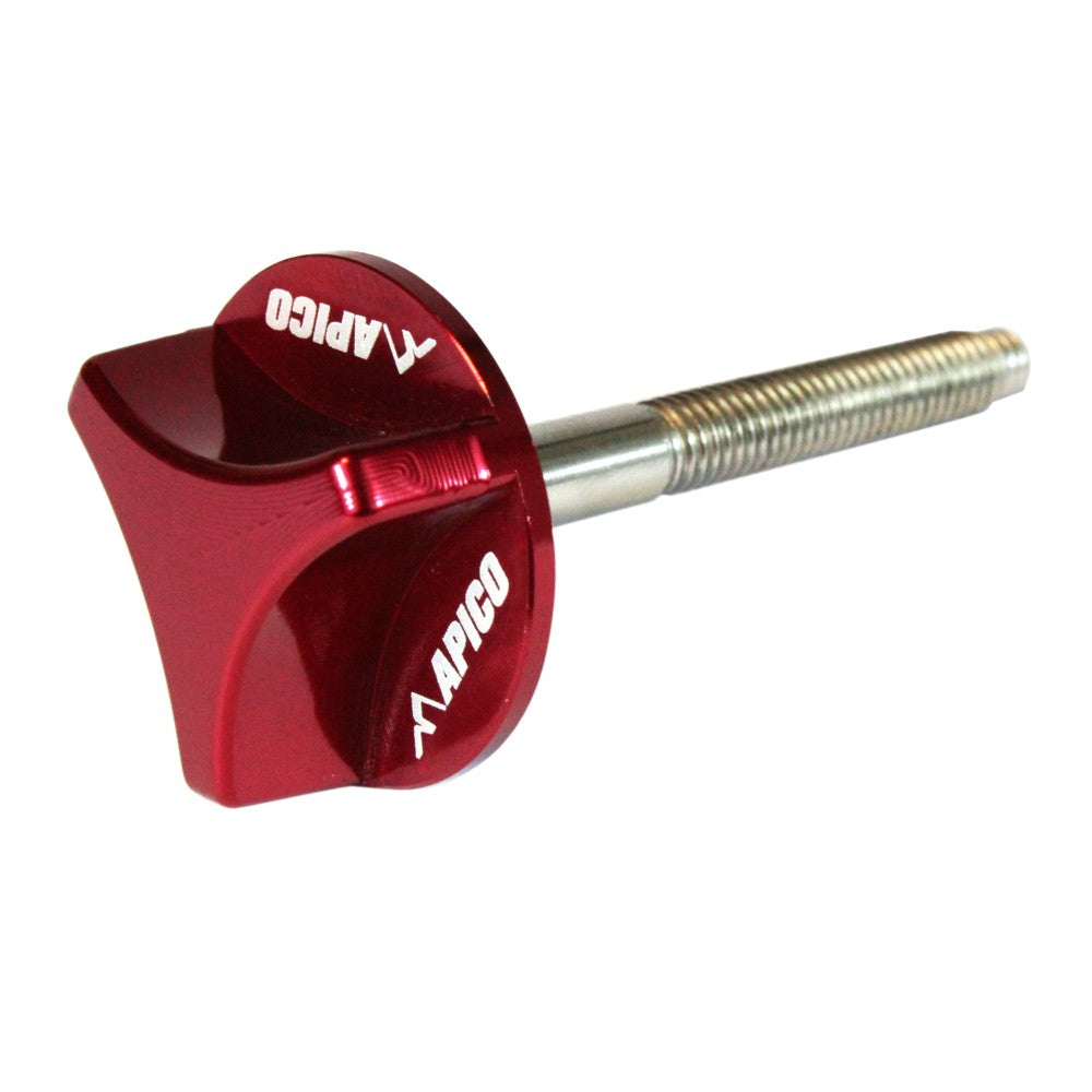 Apico Air Filter Bolt CNC 50mm HONDA CRF250R 04-09, CRF450R 02-08, CRF250X/450X 04-23, CRF150R 07-23 Red