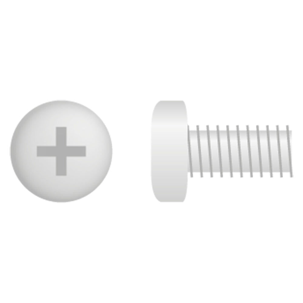 Apico Pan Head Phillips Screw M5X0.8X10 10pk