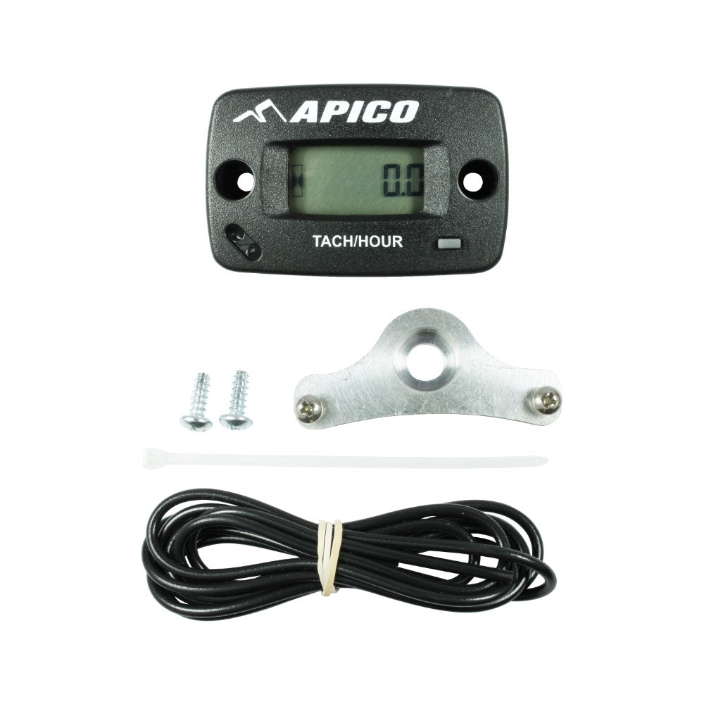 Apico Hour/Tach Meter Including Bracket