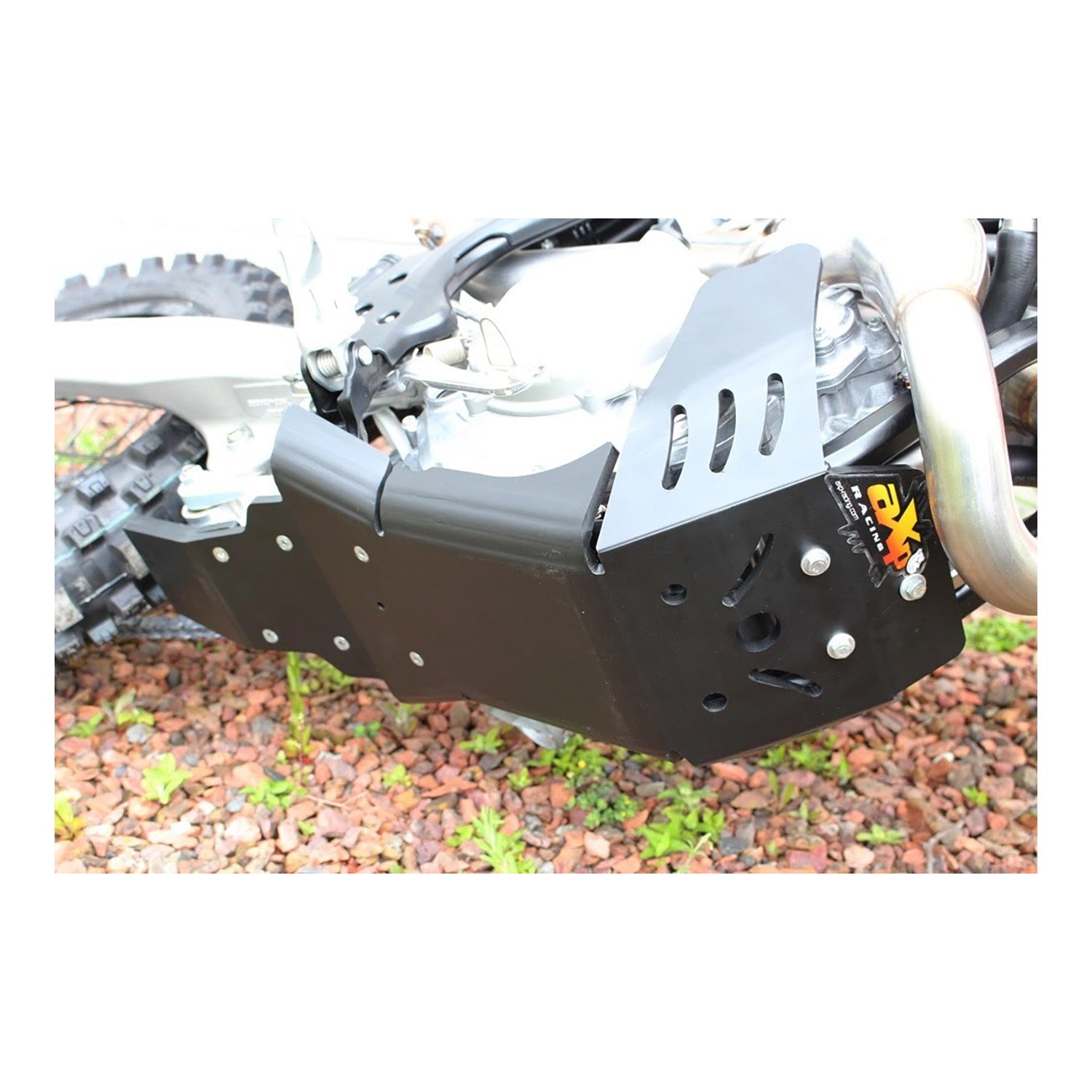 AXP Xtrem HDPE Skid Plate (Black) Husqvrna FC450-FE450-FE501 16-18