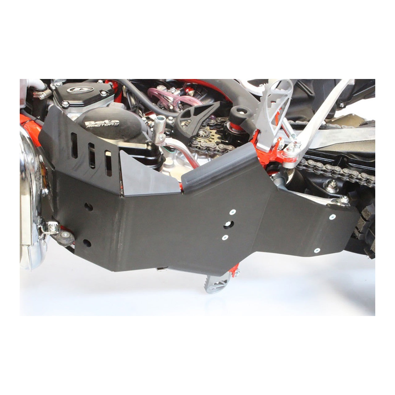 AXP Xtrem HDPE Skid Plate Beta 300 Xtrainer 16-22 Black