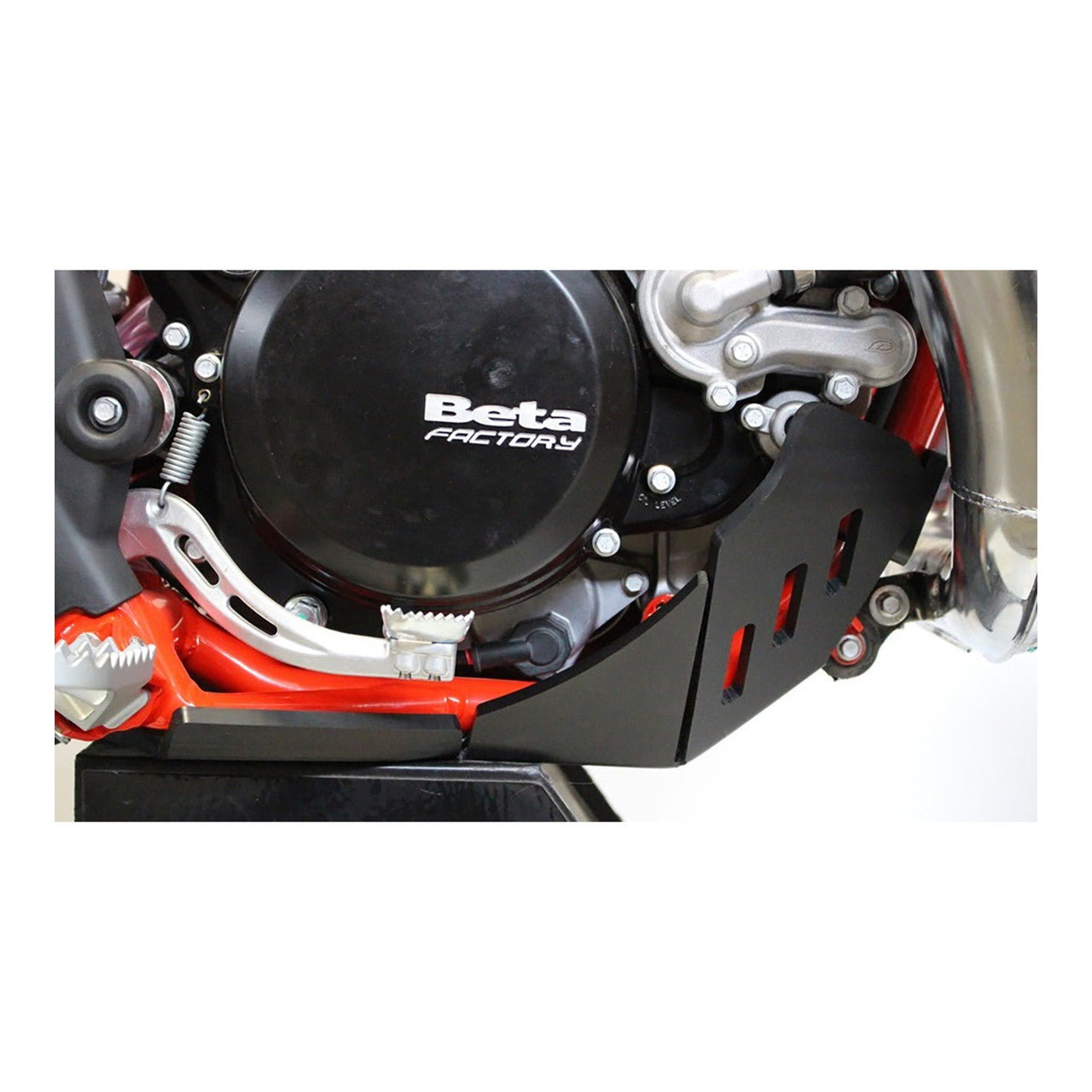 AXP Xtrem HDPE Skid Plate Beta 300 Xtrainer 16-22 Black