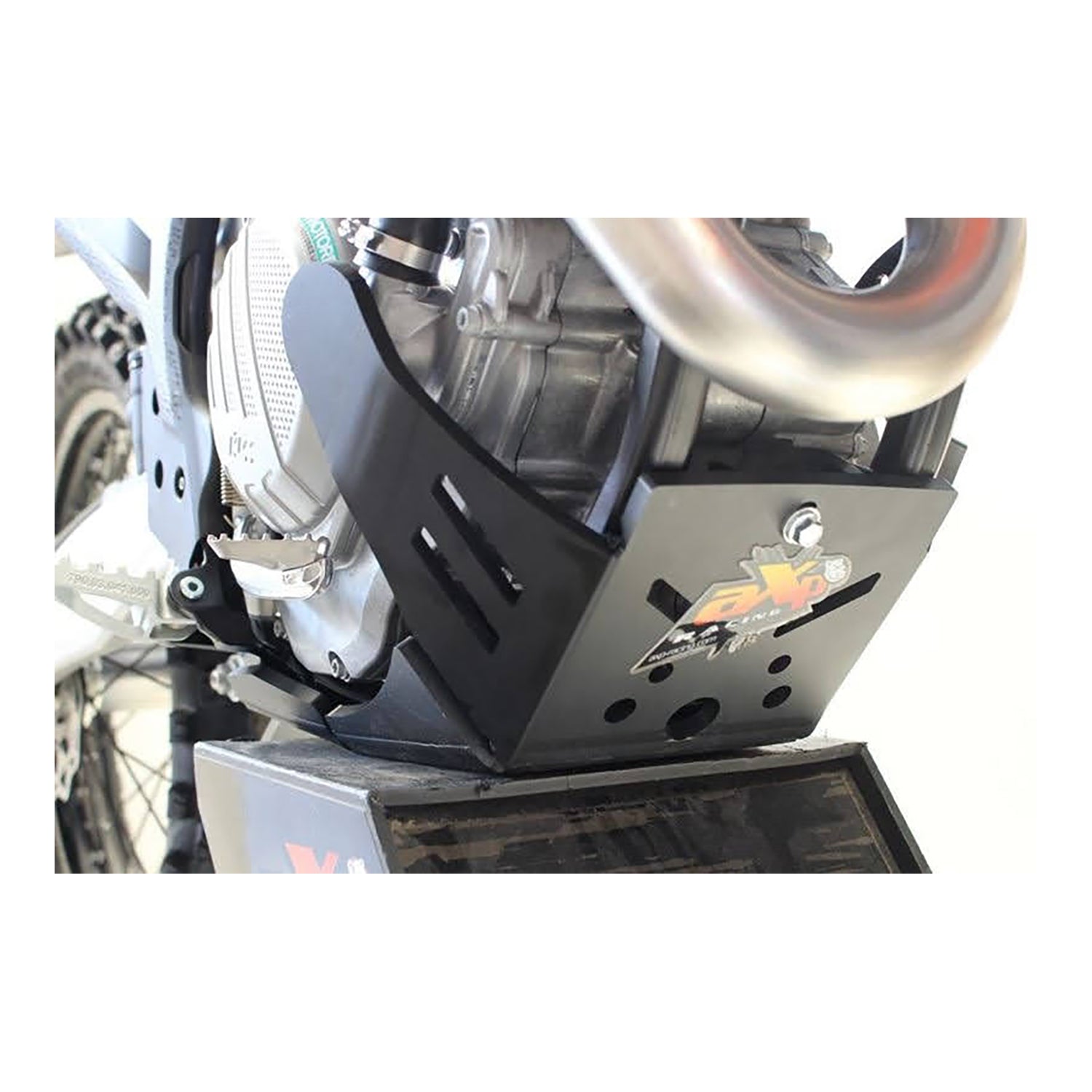 AXP Xtrem HDPE Skid Plate (Black) KTM SXF250/350 19-22 Husqvarna FC250/FC350/FX350 19-22